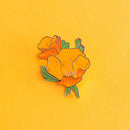 Occasionalish - Golden Poppy Enamel Pin
