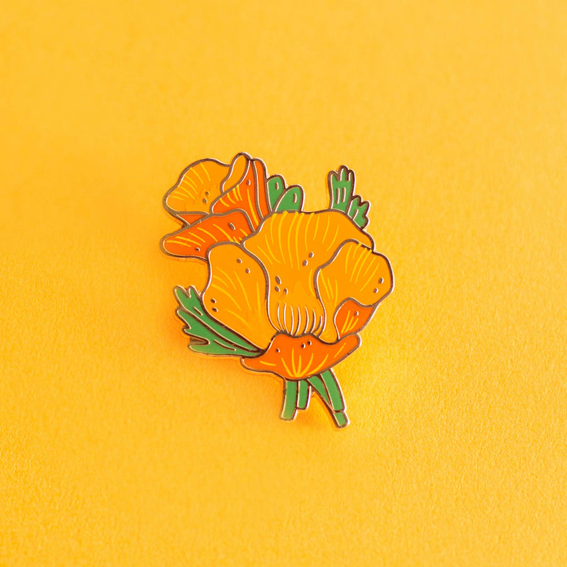 Occasionalish - Golden Poppy Enamel Pin