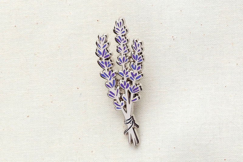 Wildship Studio - Lavender Enamel Pin