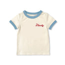 River Road Clothing Company - Howdy (Youth) | Vintage Ringer: Beige / 5/6T