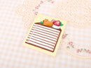 The Crowned Rabbit - Capybara Crepe Cake Memo Pad, Notepad