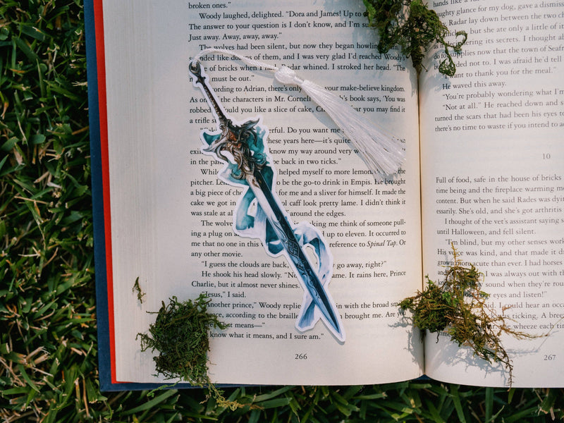 The Bookish Atelier - Cerulean Saber Bookmark