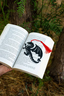 The Bookish Atelier - The Obsidian Dragon Metal Bookmark