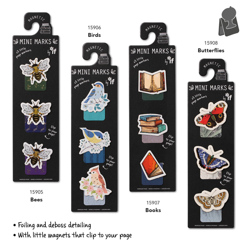 if USA - Mini-Marks Magnetic Bookmarks