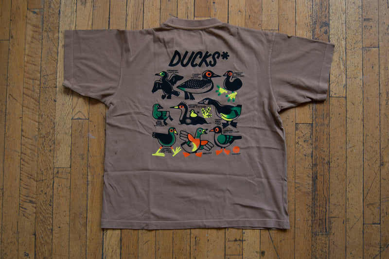 Curlworks - Ducks* T-Shirt (Brown Version)
