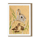 Amy Rose Moore Illustration - Silence and Song Rabbit Greeting Card