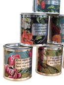 Fly Paper Products - The Lit Library Bookshelf 8oz Soy Candle w Literary Quote