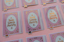 Jollie Ollie Designs - Book Society Sticker [with gold foil]