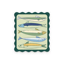 Ruff House Print Shop - Fishy Frame Sticker