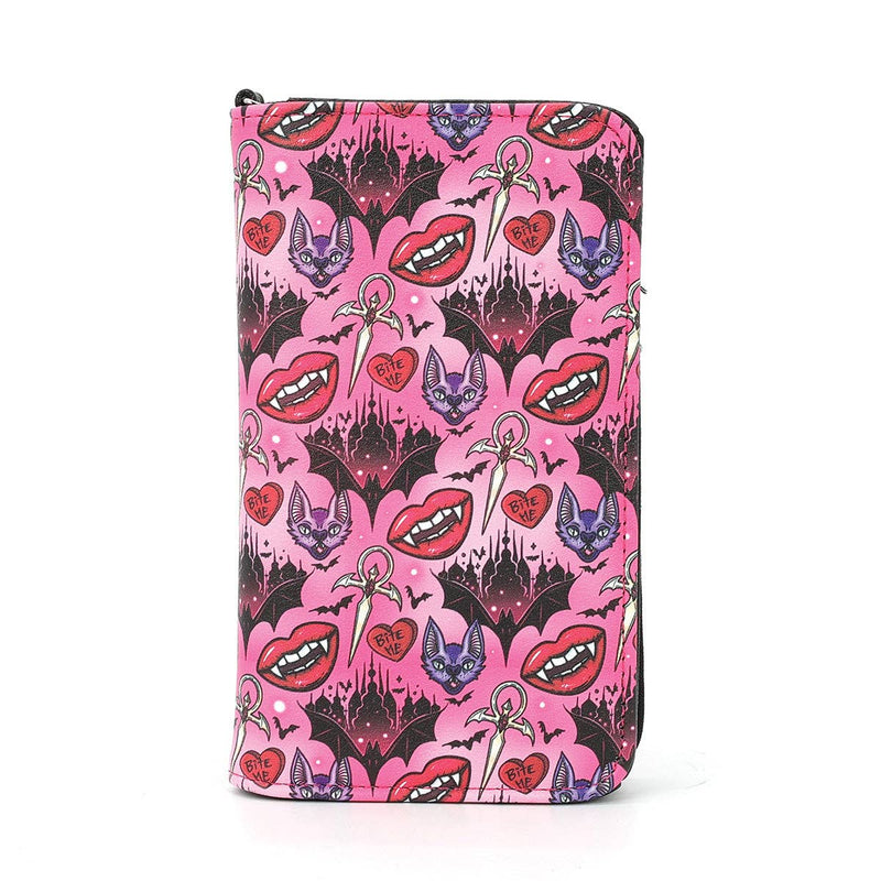 COMECO INC - Vampire Smile & Bat Wallet in Vinyl