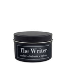 Fly Paper Products - The Writer Amber + Balsam 4oz Soy Candle