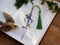 The Bookish Atelier - Floral and Ivy Sword Bookmarks: Rose Sword