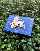 Beeftopia - Dilly-Dally Drum Rabbit Enamel Pin