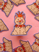 Jollie Ollie Designs - Jester Cat Sticker