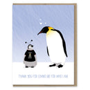 Modern Printed Matter - Loving Me For Who I Am Mother's Day or Father's Day Card