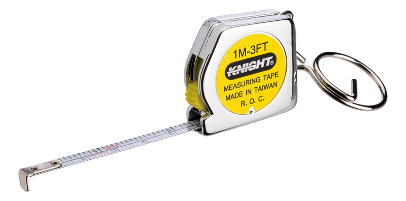 Toysmith - Key Chain Tape Measure, Small 1.25"