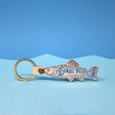 Ark Colour Design - Gone Fishing Leather Key Fob