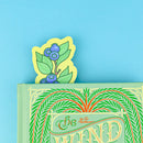 Turtle's Soup - Blueberry Branch | Spring | Cute | Fruits | Bookmark