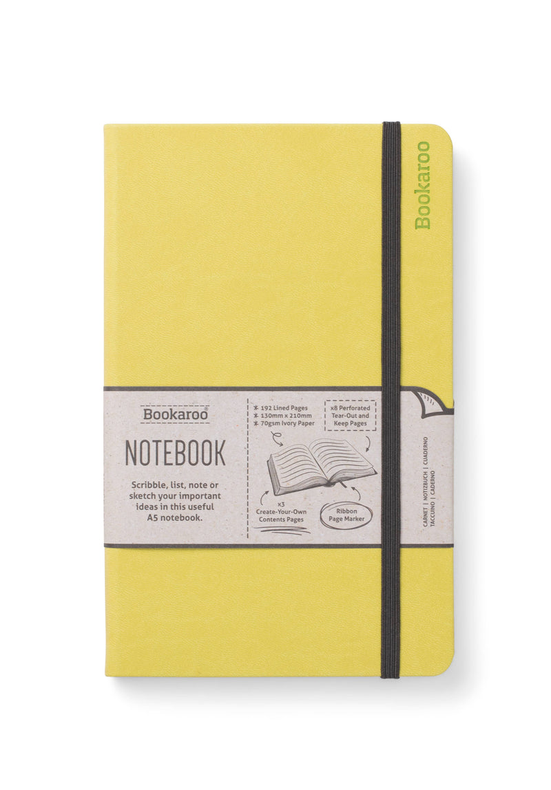 if USA - Bookaroo A5 Notebook: Teal