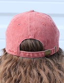 Idlewild Co. - Embroidered Hat | Shrimp, Washed Brick Color