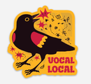 Soy Moss Art - Vocal Local Red-winged Blackbird Sticker