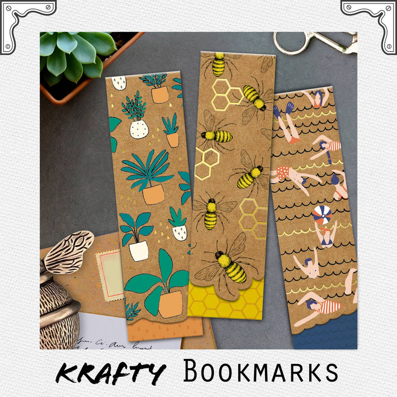 if USA - Krafty Bookmarks: Bee