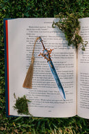 The Bookish Atelier - Golden Dawn Sword Bookmark