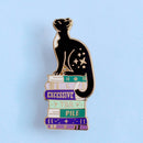 Glitter Punk - Excessive TBR Cat Enamel Pin