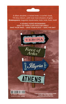 Unemployed Philosophers Guild - Shakespeare Magnetic Bookmark Set