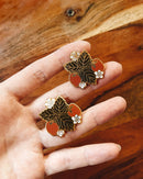 Flora West Design - Strawberry Enamel Pin For Flower, Nature, Garden lovers