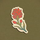 Pine Bones - Paintbrush Wildflower - Durable & Weatherproof Sticker