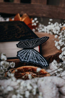 Meaggie Moos - 3D Spooky Spiderweb Butterfly Wings Die-Cut Bookmark