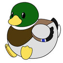 Squishable - Squishable - Mini Mallard Duck, White Plush