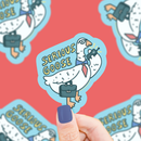 Turtle's Soup - Serious Goose | Silly | Office Job | Funny | Vinyl Sticker