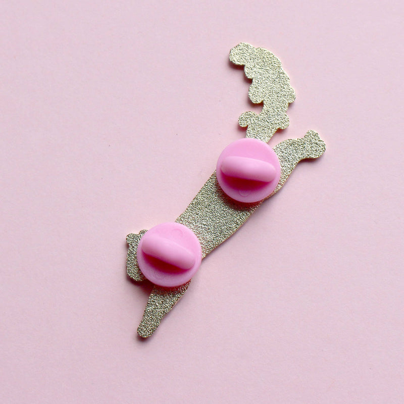 Glitter Punk - Sea Cat Enamel Pin