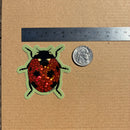 Soy Moss Art - Lady Bug Glitter Sticker