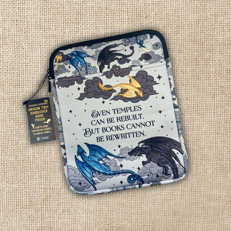 Kingdom of Threads - Dragon Trio Hardcover Book Sleeve | Fourth Wing