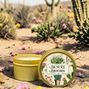 Fly Paper Products - Desert Blooms 4oz Candle - Cactus Flower + Agave + Labdanum