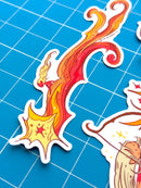 Natalie Andrewson - Star Rider Demon Vinyl Sticker