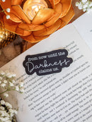 Meaggie Moos - Until The Darkness Claims Us Vinyl Sticker | Throne of Glass
