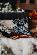 Meaggie Moos - 3D Spooky Spiderweb Butterfly Wings Die-Cut Bookmark