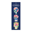 Chronicle Books - Ever Upward Florals Shaped Magnetic Bookmarks