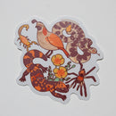 Microbiome Arts - Southwest Wildlife 3” Sticker