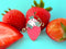 The Crowned Rabbit - Strawberry Rabbit Enamel Pin