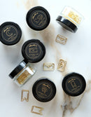 Idlewild Co. - Gold Plated Paper Clips (Jar of 25) | Monstera