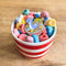 Thousand Skies - Enamel Pin - Monster Cereal Bowl - Blue Charm