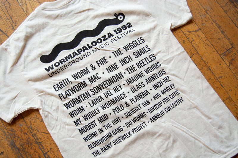 Curlworks - Wormapalooza 1992 T-Shirt (New): M