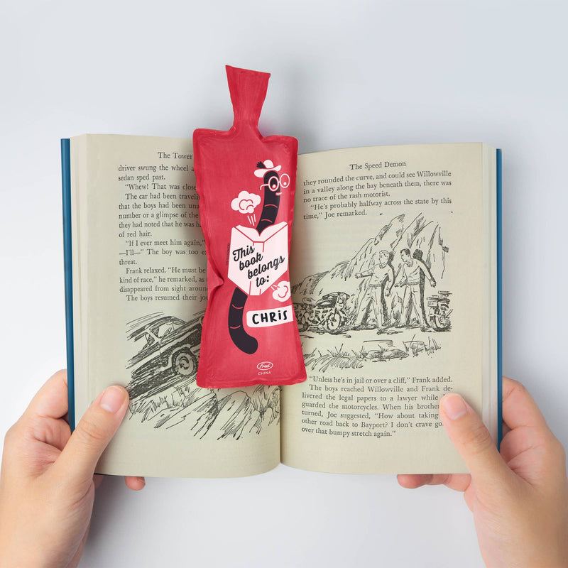 Fred & Friends - Bookie Cushion - Whoopee Cushion Bookmark