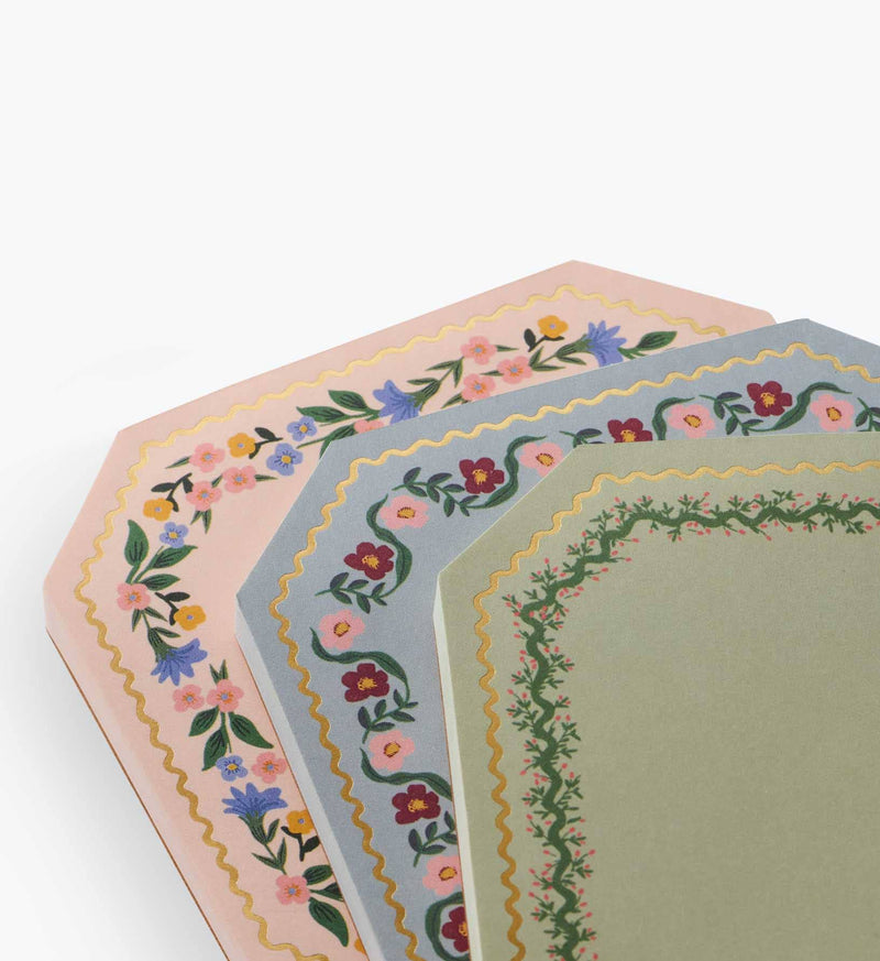 Rifle Paper Co. - Gemma Mini Notepad Trio