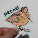 Microbiome Arts - Woodcock PEENT 3” Sticker
